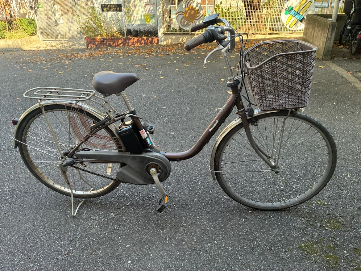 パナソニック 電動アシスト自転車 ブラウン 激安