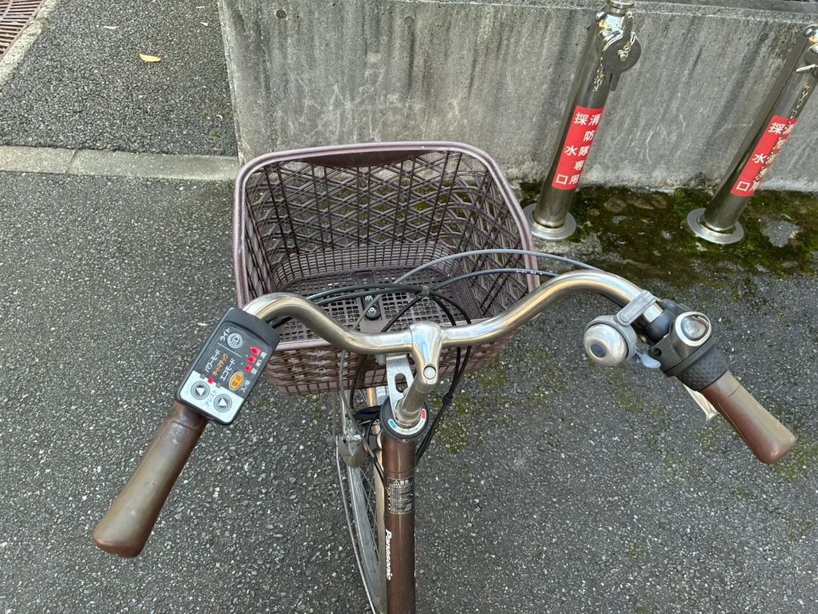 パナソニック 電動アシスト自転車 ブラウン 激安の写真5枚目