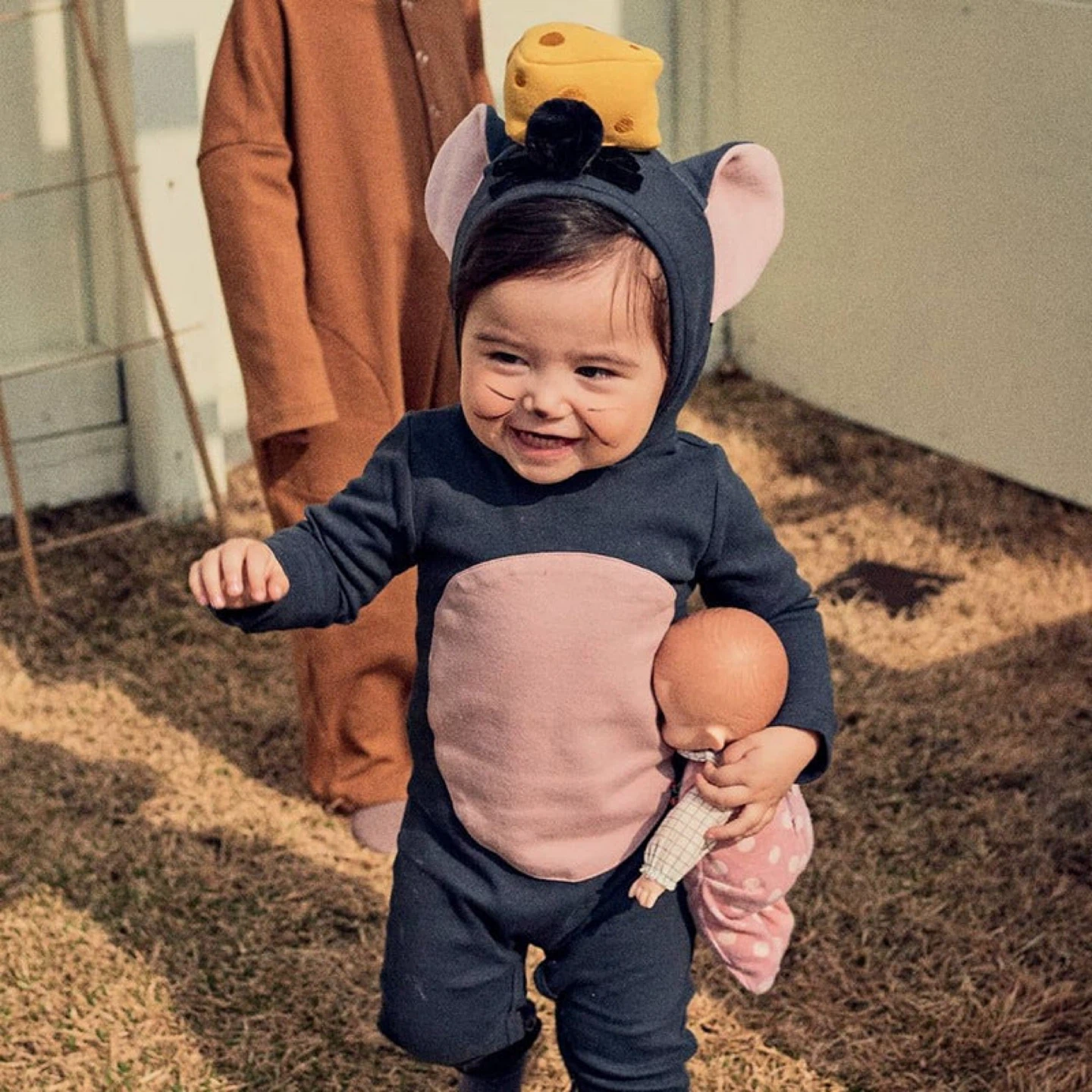 【ハロウィン】ねずみ コスチューム ベビー服の写真2枚目