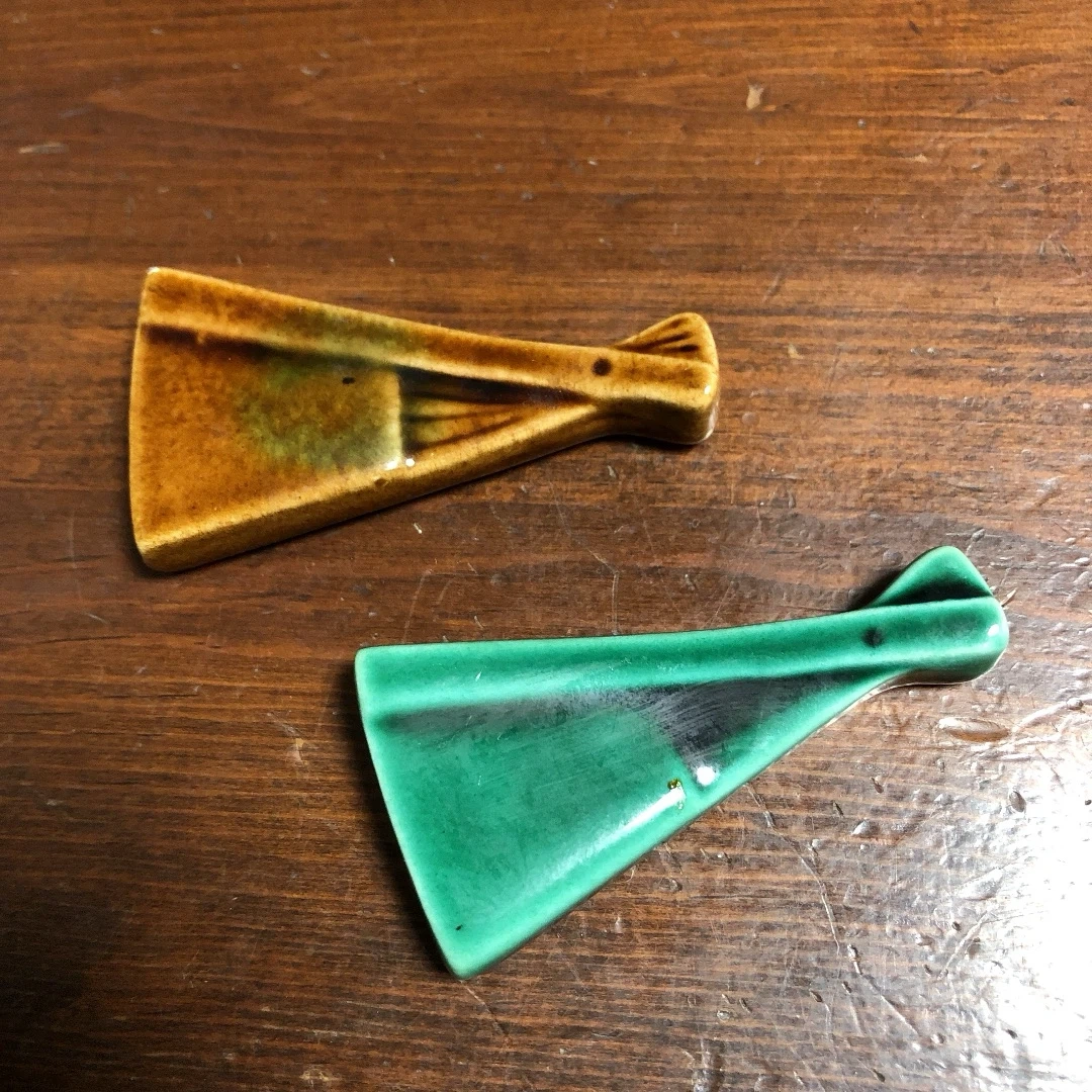 陶器製 箸置き 5個セットの写真2枚目