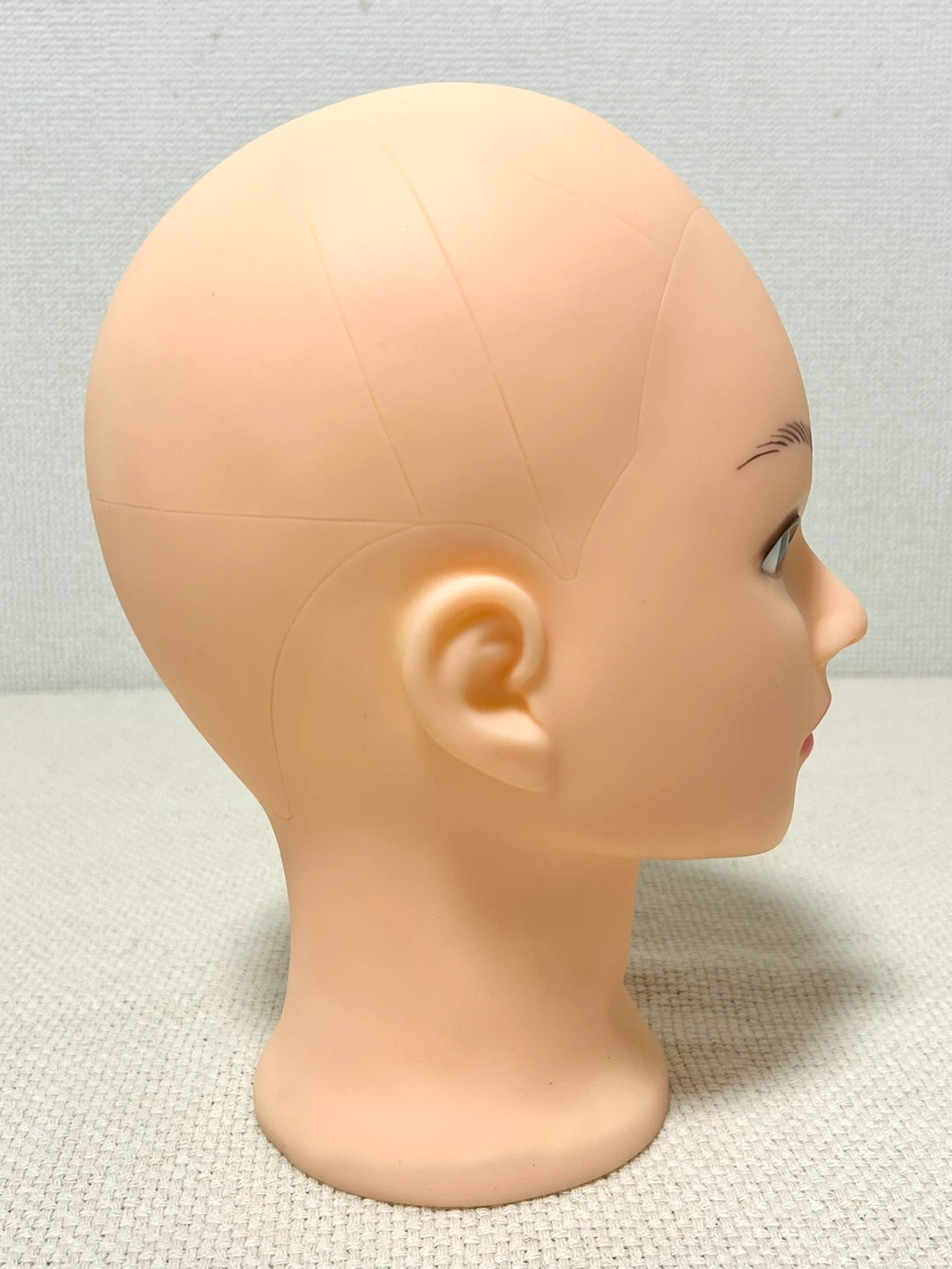 【未使用】マネキンヘッドB 卓上クランプ付きの写真3枚目