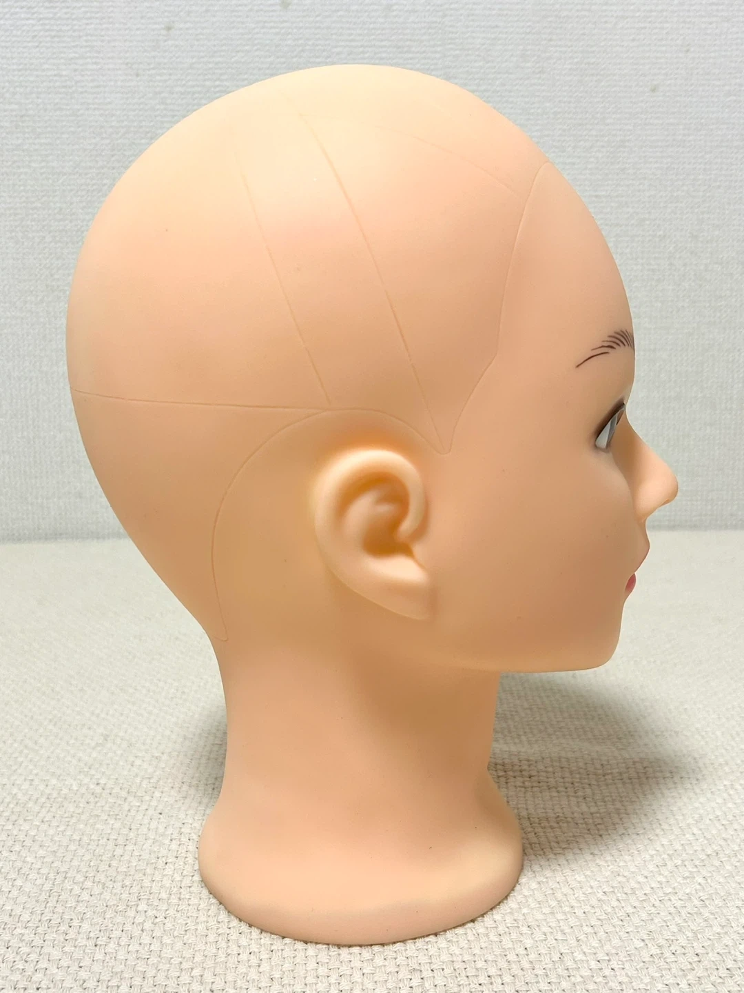 【未使用】マネキンヘッドB 卓上クランプ付きの写真3枚目