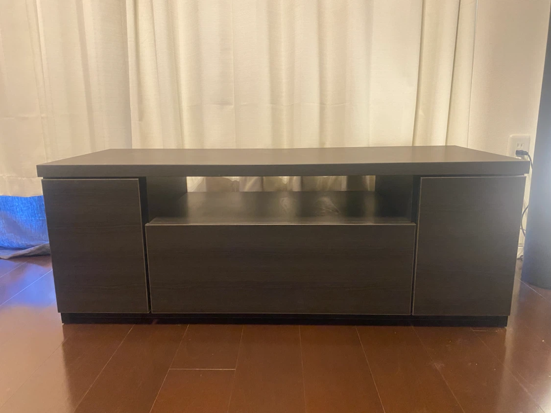 テレビボード ダークブラウン