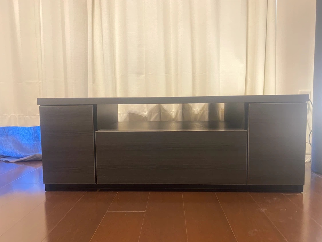 テレビボード ダークブラウンの写真2枚目