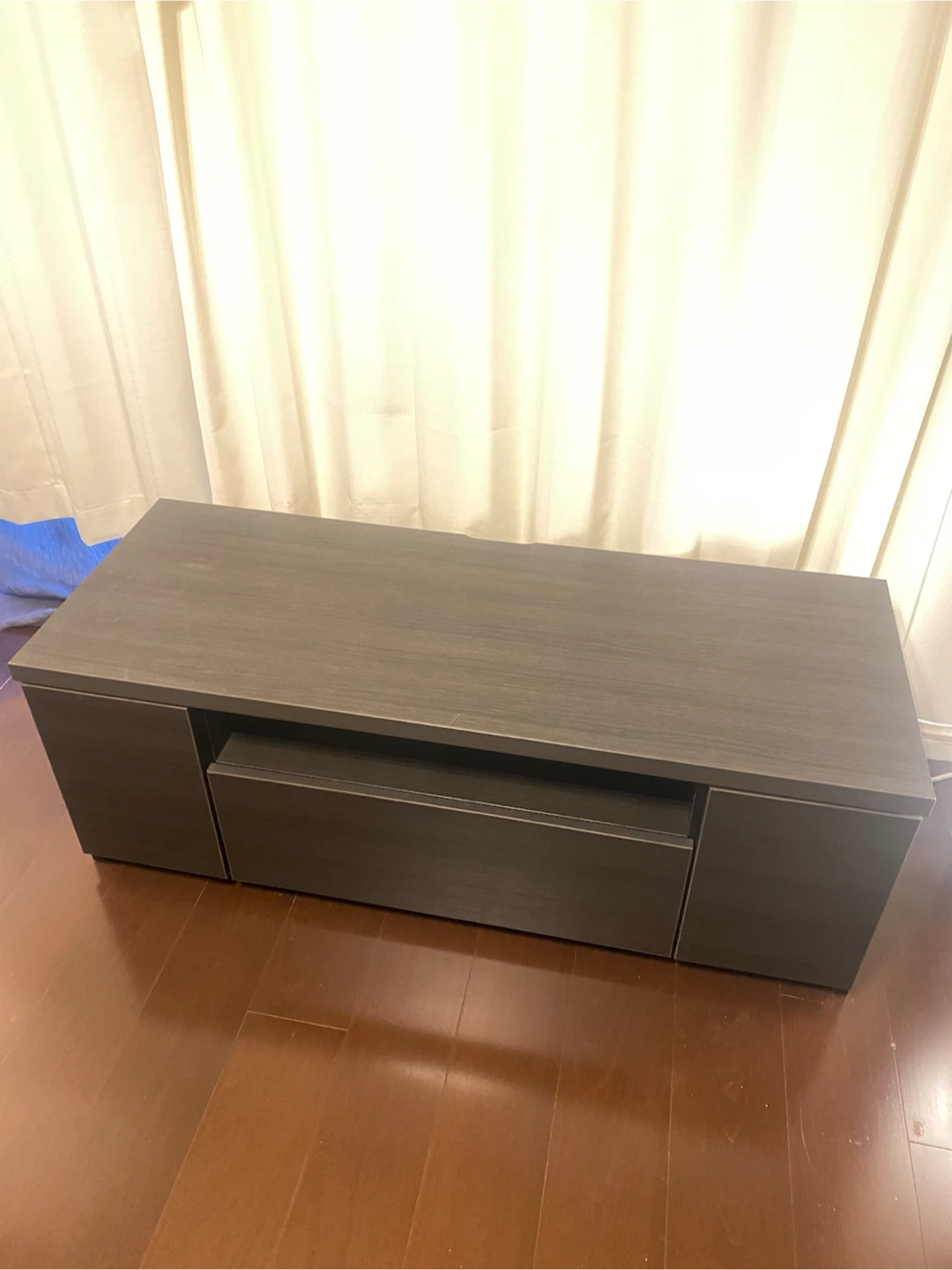 テレビボード ダークブラウンの写真3枚目