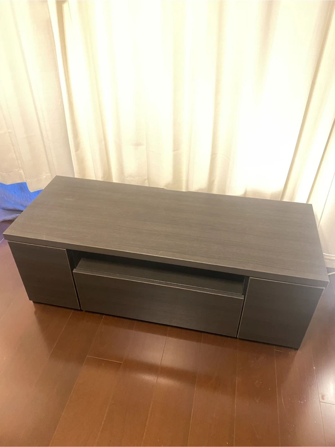 テレビボード ダークブラウンの写真3枚目