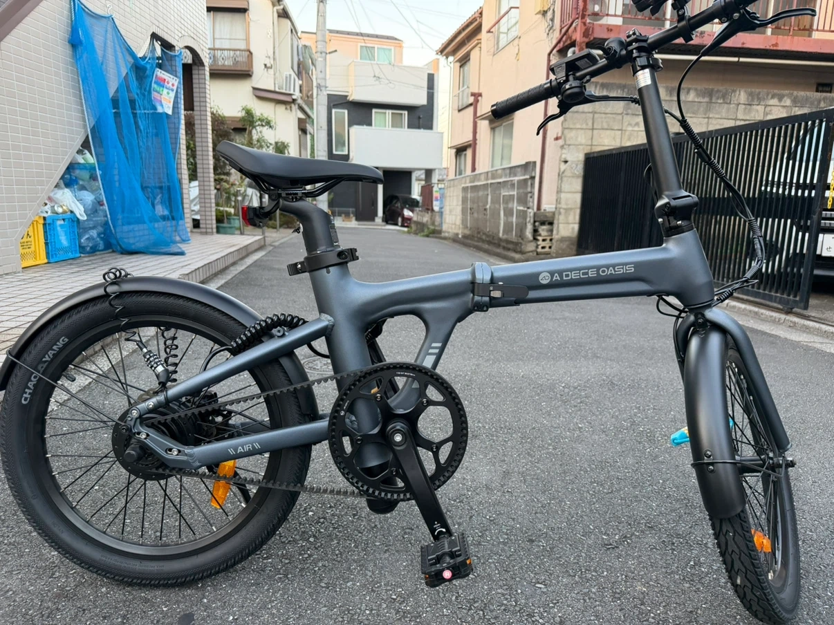 A DECE OASIS 電動アシスト自転車 折りたたみの写真2枚目