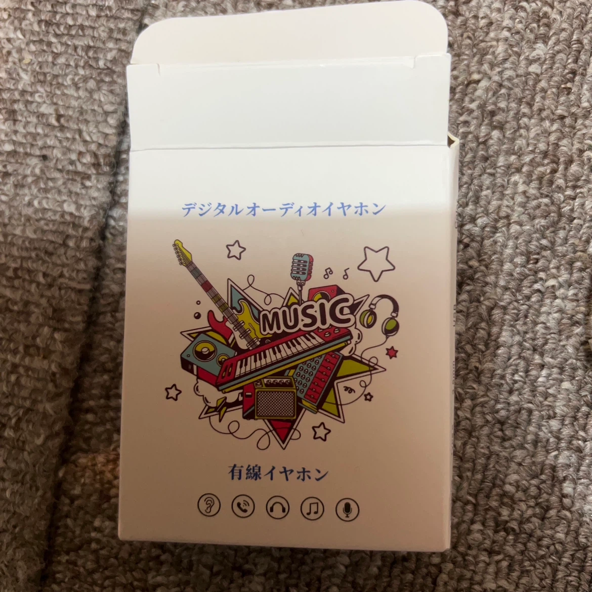 デジタルオーディオイヤホン 有線イヤホンCタイプ