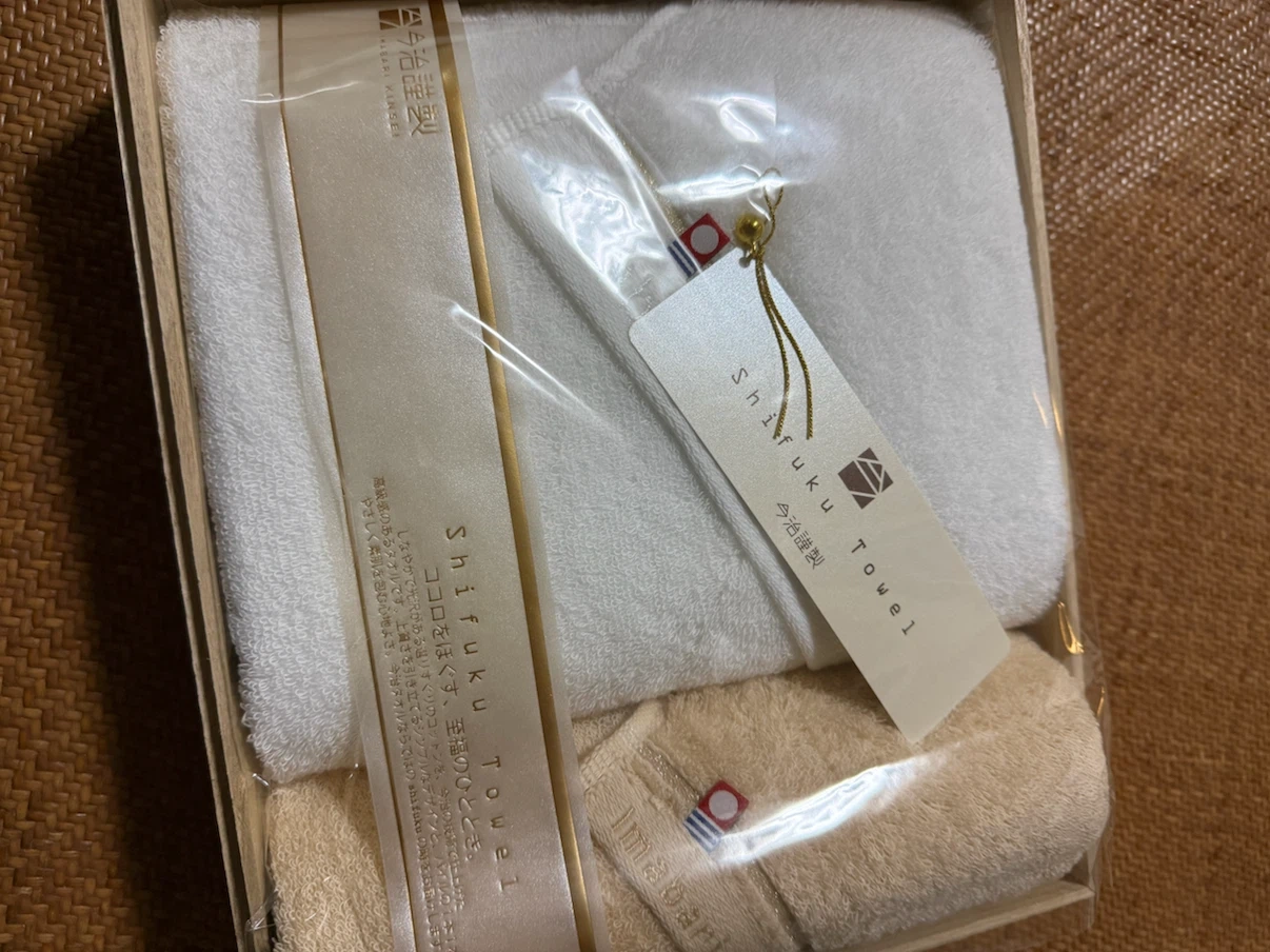 今治謹製 至福タオル 木箱入りギフト