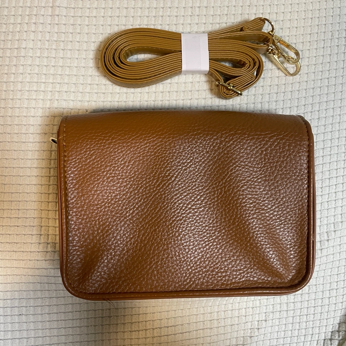 【新品、未使用品】スヌーピー ショルダー バッグ 茶色の写真2枚目