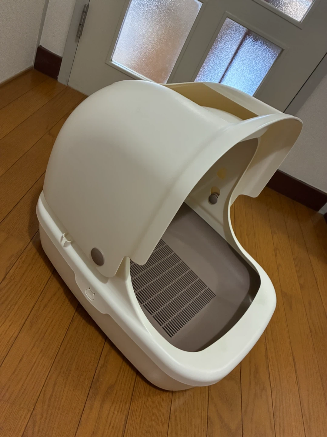 【美品】猫用システムトイレ ドーム型 ホワイト ユニチャームの写真4枚目