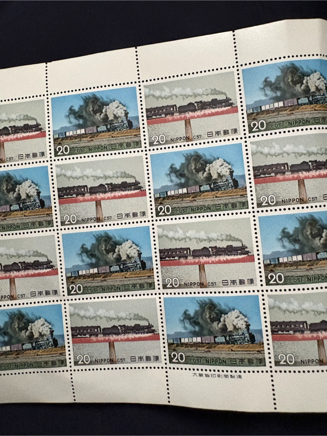 日本郵便 切手シート 20円 ×20枚2種セットの写真4枚目