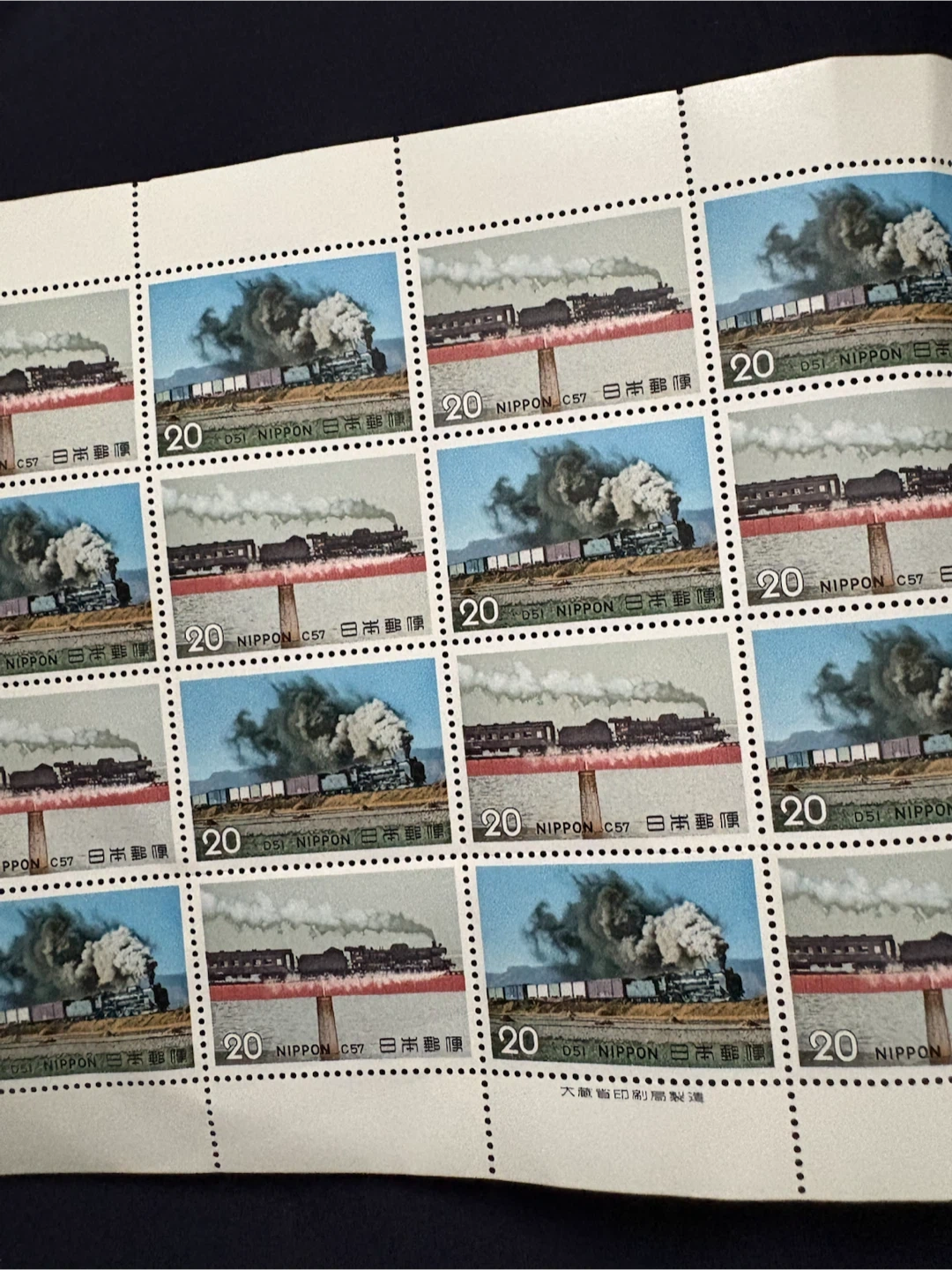 日本郵便 切手シート 20円 ×20枚2種セットの写真4枚目