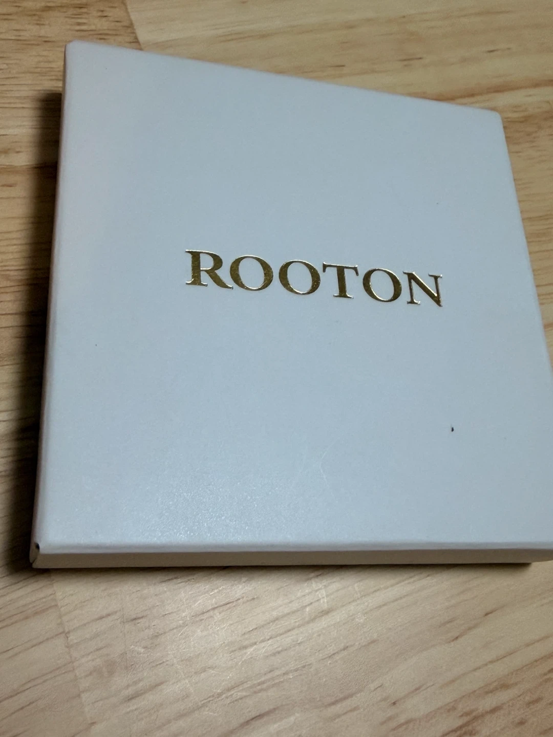 ROOTON 手鏡 コンパクトミラー ゴールド