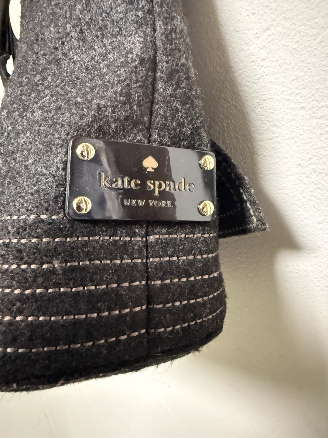 Kate Spade NEW YORK リボン フェルト ハンドバッグの写真3枚目