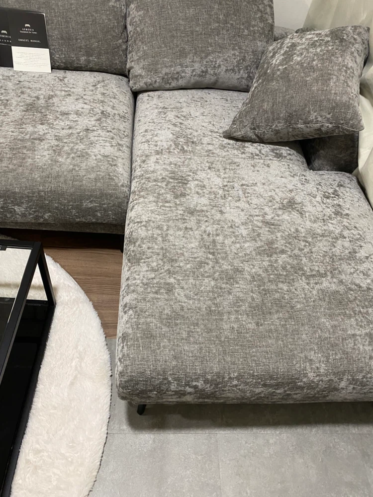 【新品同様】定価:約30万★Cremona カウチソファ K-087 グレーの写真9枚目