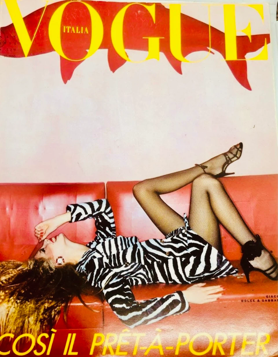 イタリア版　ボーグ　Vogue ビンテージ90sの写真6枚目