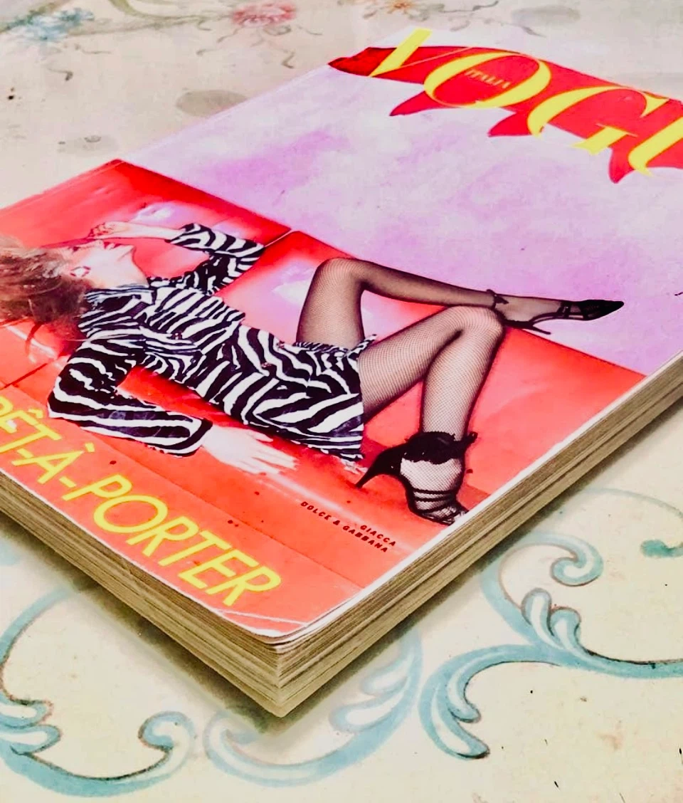 イタリア版 ボーグ Vogue ビンテージ90sの写真8枚目