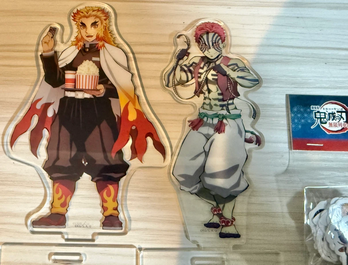 劇場版 鬼滅の刃 無限列車編 アクリルスタンドセット シールの写真2枚目