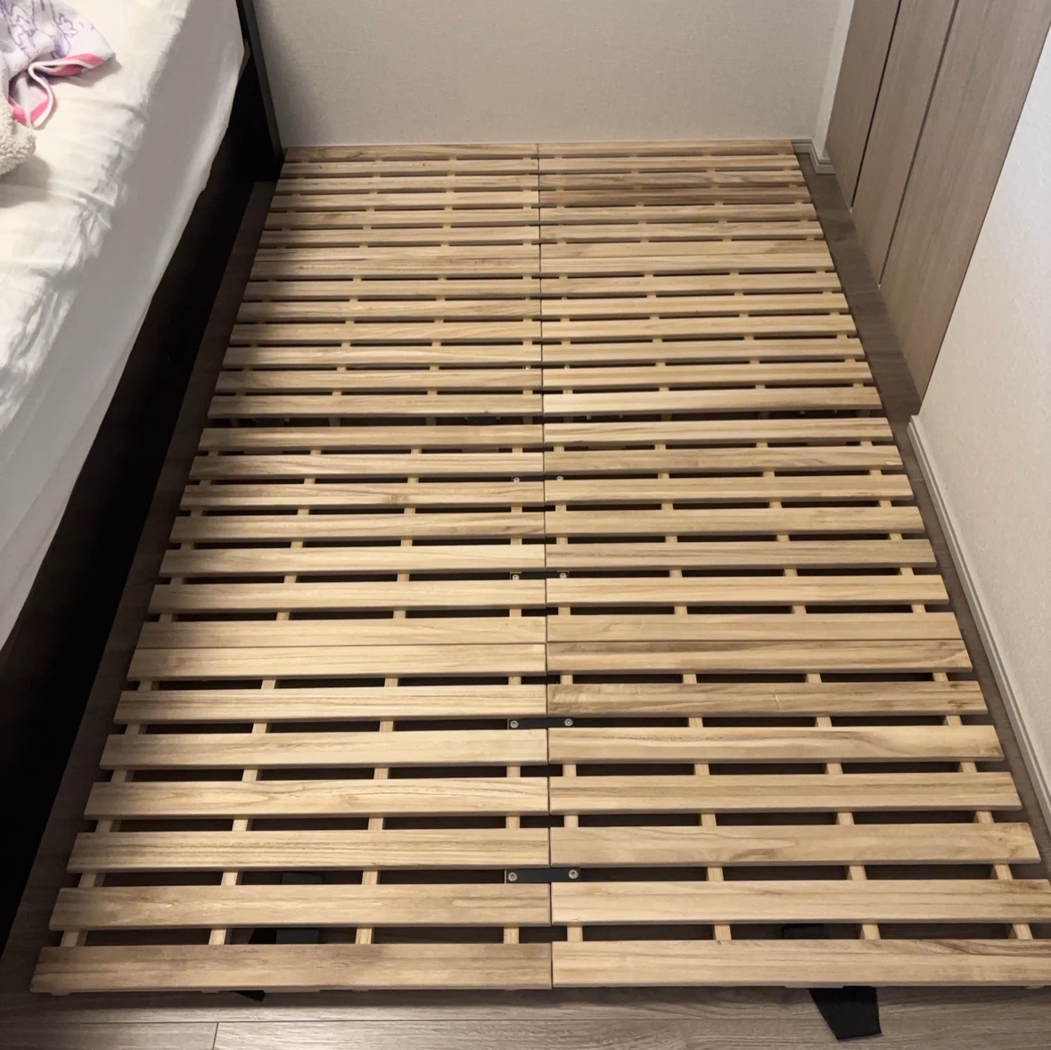木製 すのこベッド 折りたたみ式