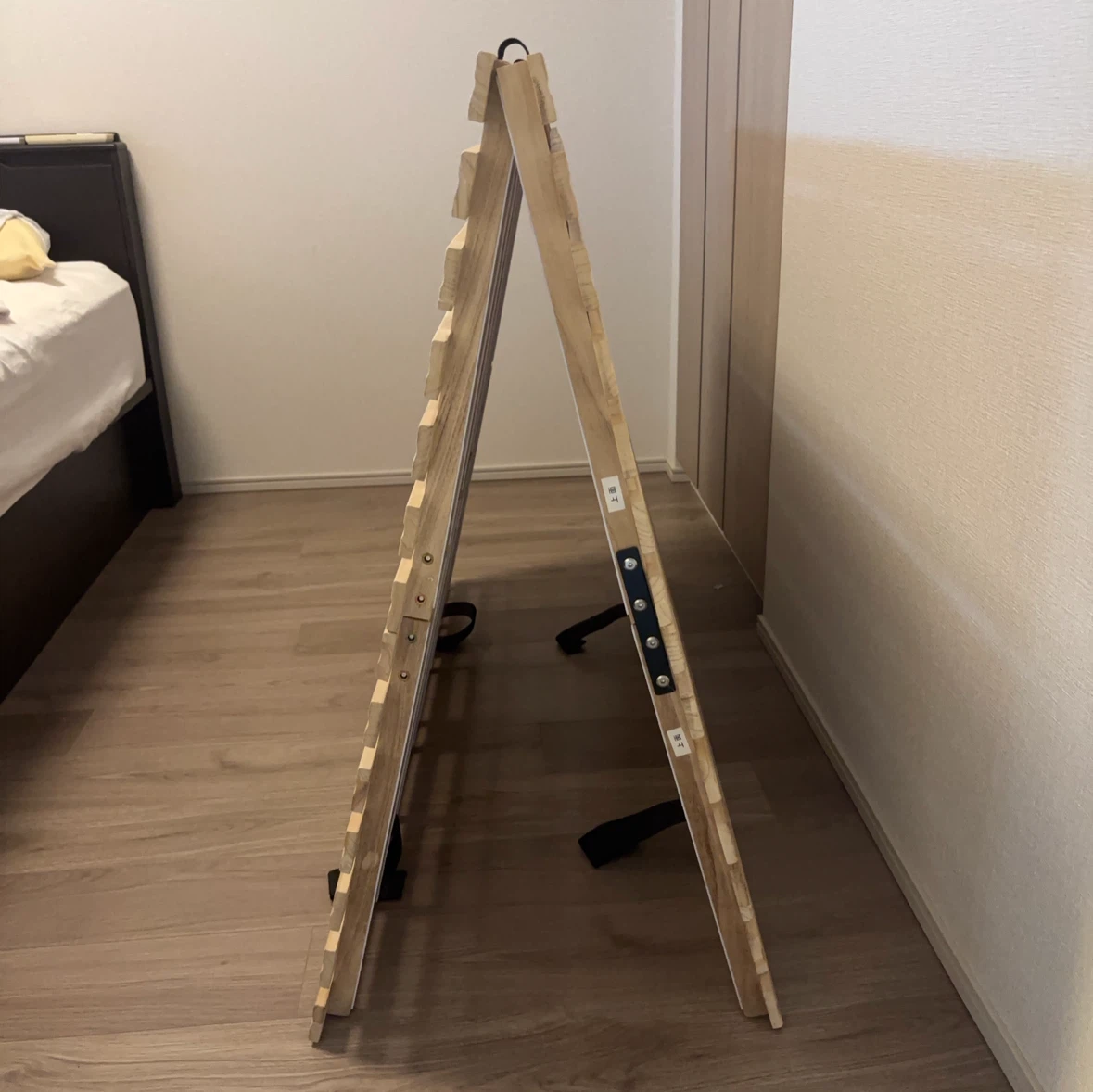 木製 すのこベッド 折りたたみ式の写真2枚目
