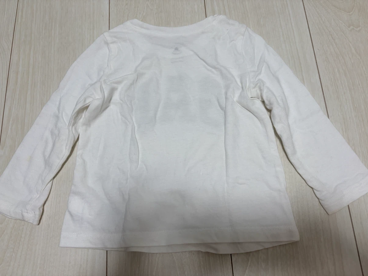 【美品】ベビーギャップ 長袖シャツ ヒョウ柄 80cmの写真2枚目