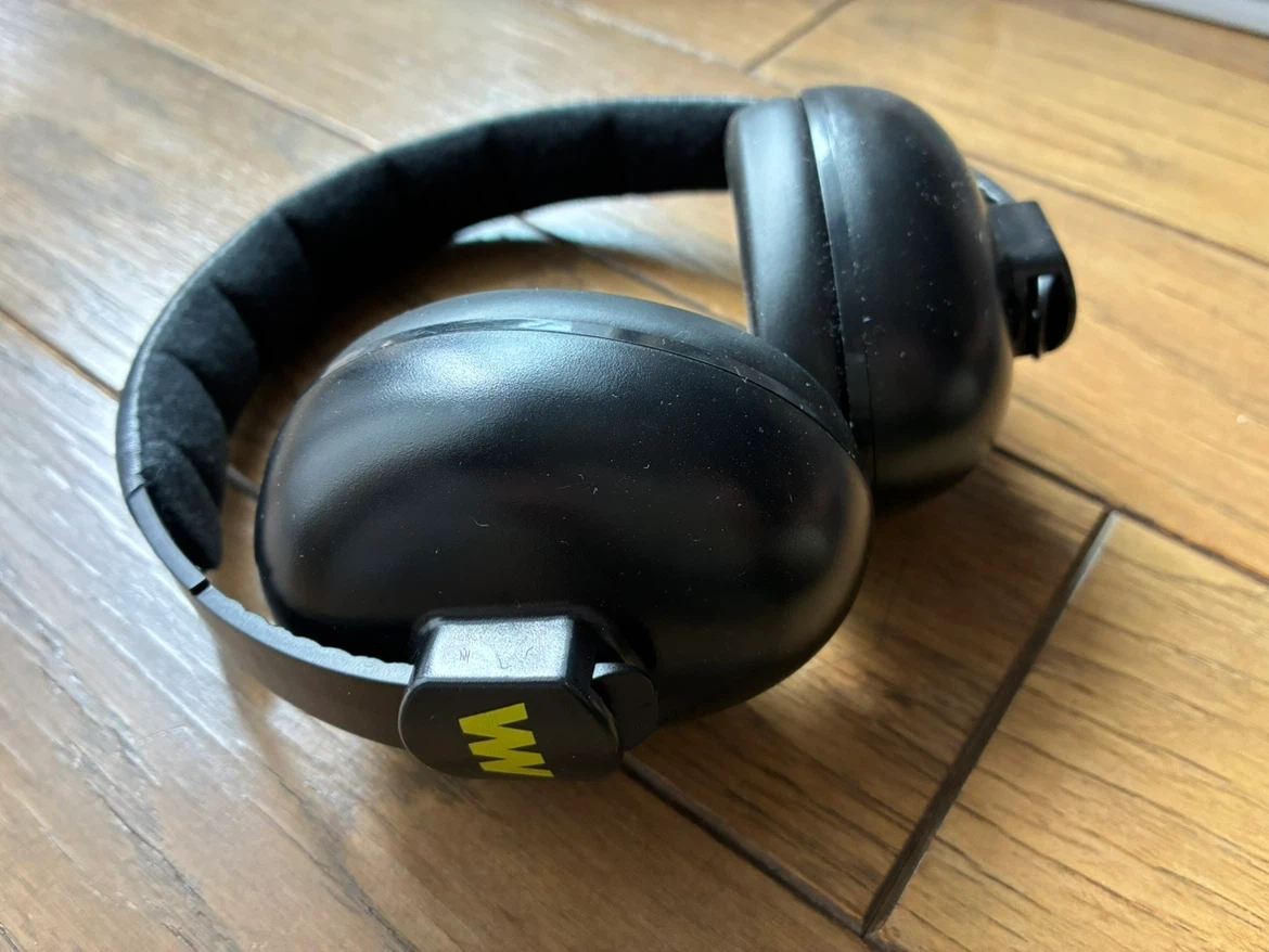 ベビー用イヤーマフ ブラック 遮音用