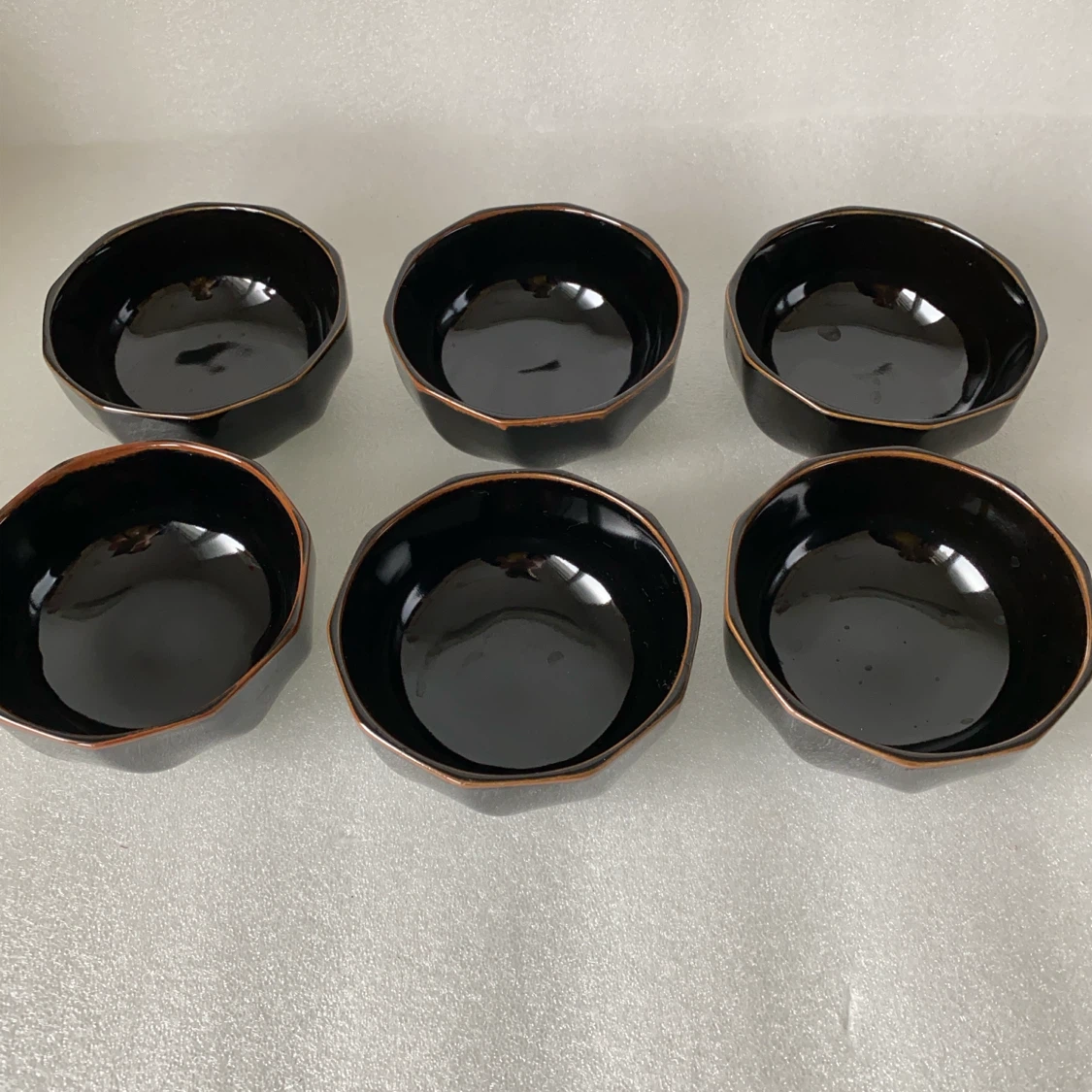 黒釉 鉢 6個セット 和食器