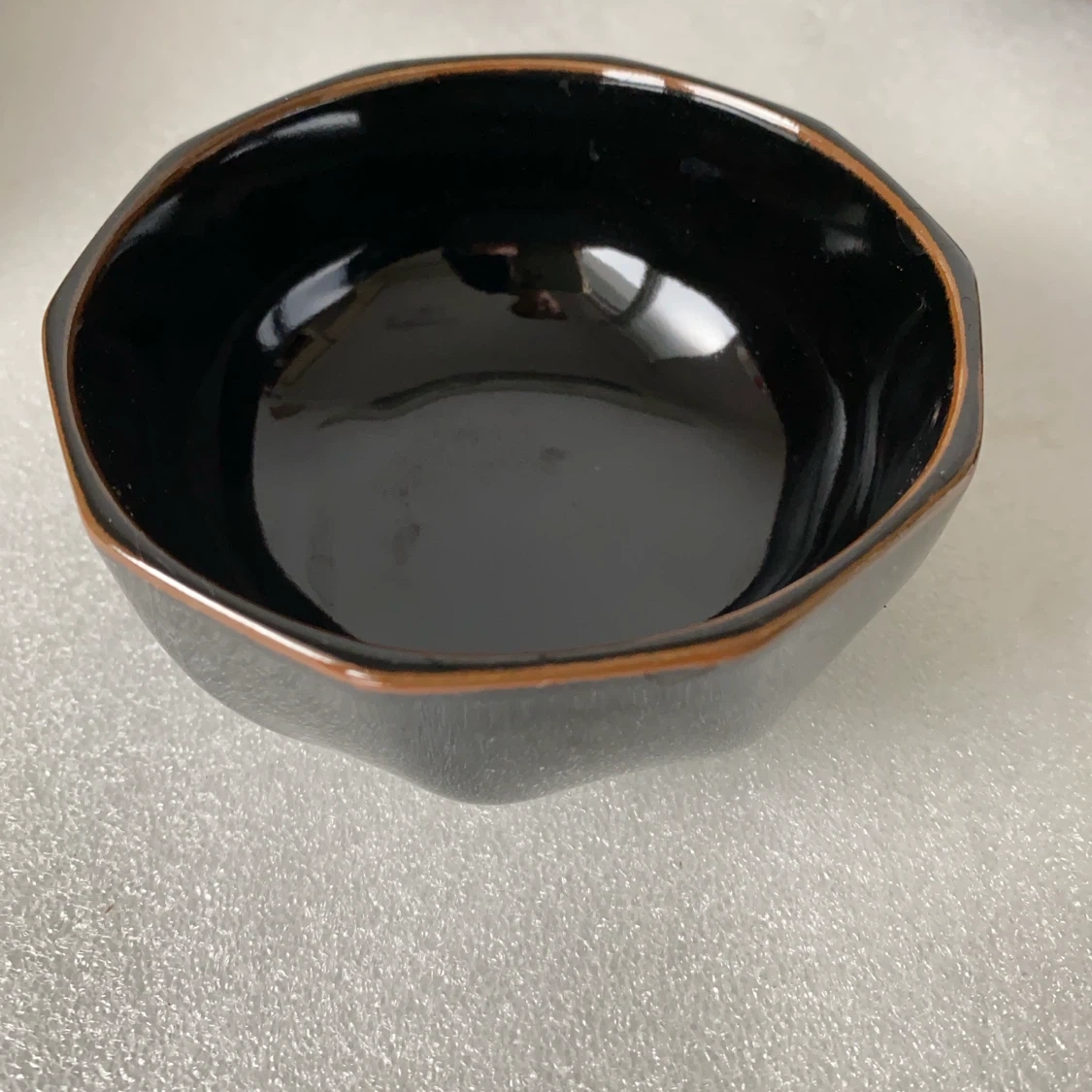 黒釉 鉢 6個セット 和食器の写真2枚目