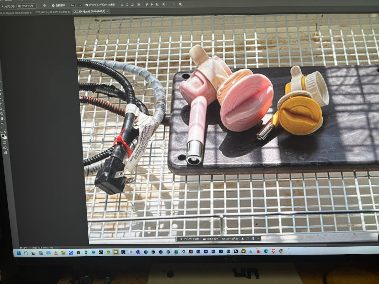 小動物用ケージ　ペット用給水器 ノズル 2個セット　暖房器