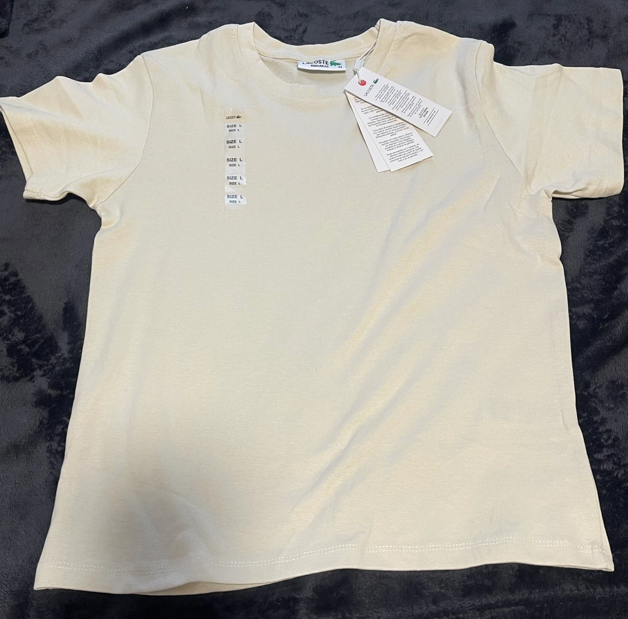 ラコステ Tシャツ Lサイズの写真2枚目