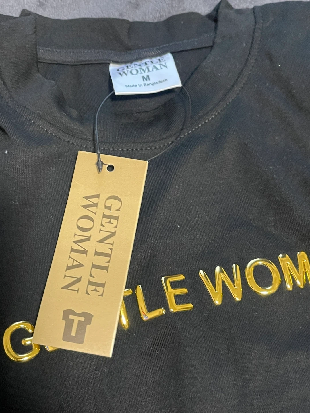 ジェントルウーマン Tシャツ 黒 Mサイズの写真2枚目