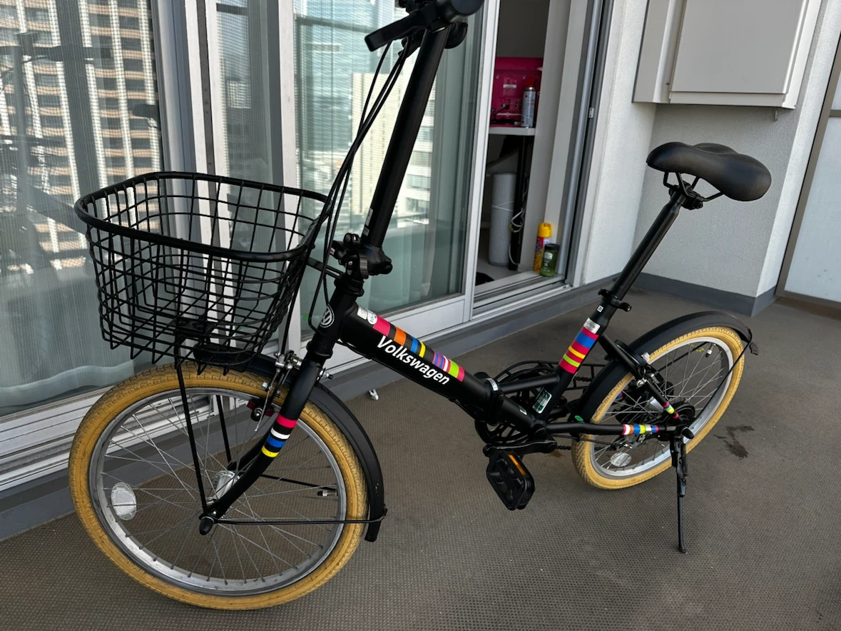 フォルクスワーゲン 折りたたみ自転車 VW-206G (20インチ / 6段変速)