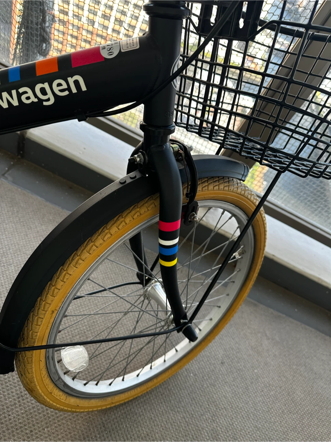 フォルクスワーゲン 折りたたみ自転車 VW-206G (20インチ / 6段変速)の写真6枚目