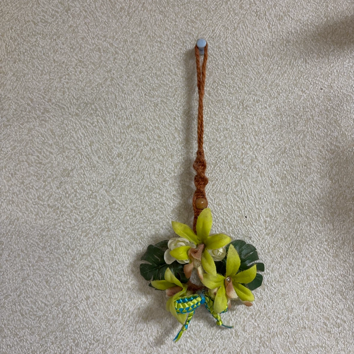 造花 フラワーリース 壁掛け