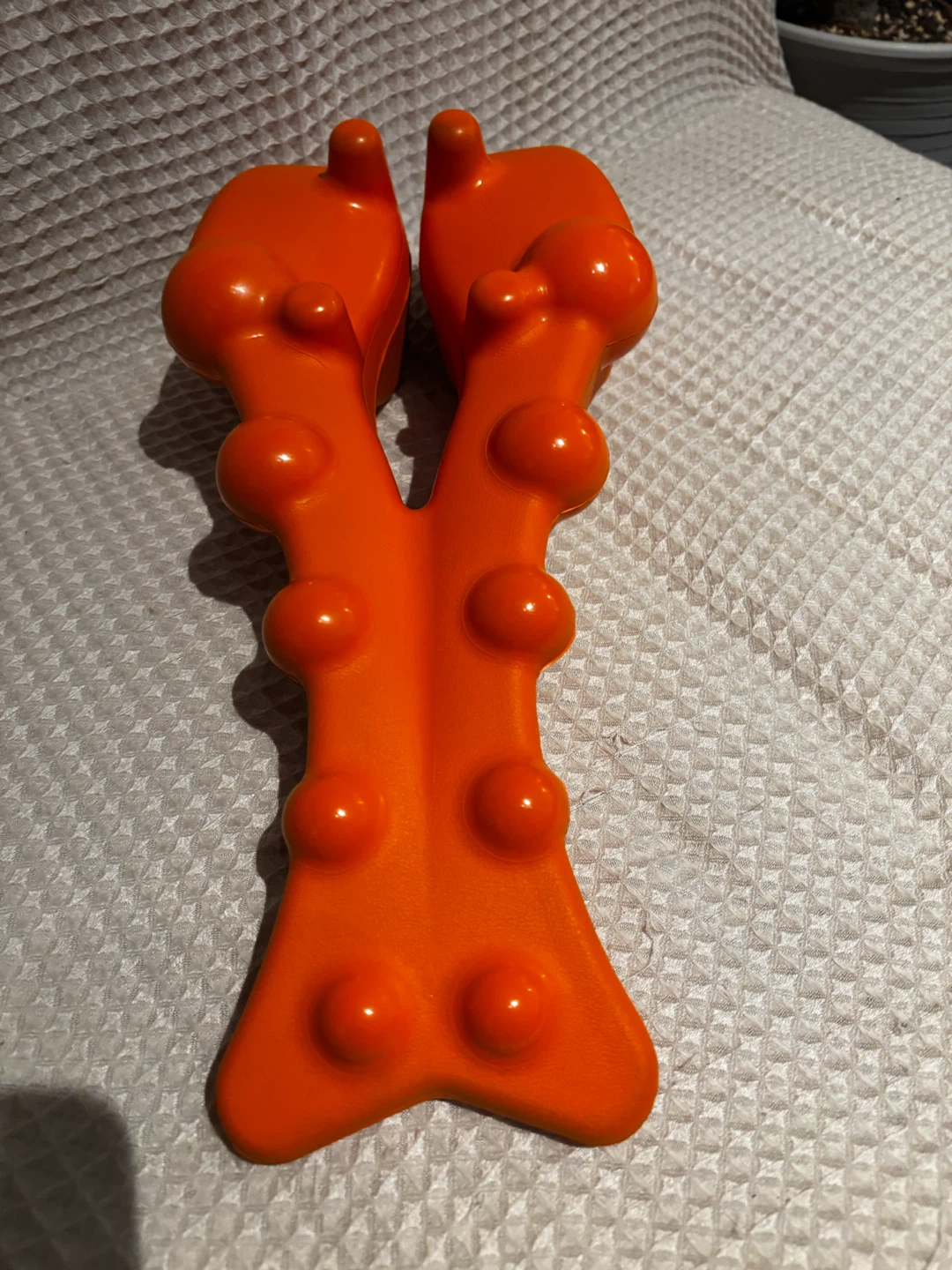 ツボ押し マッサージ器 オレンジ