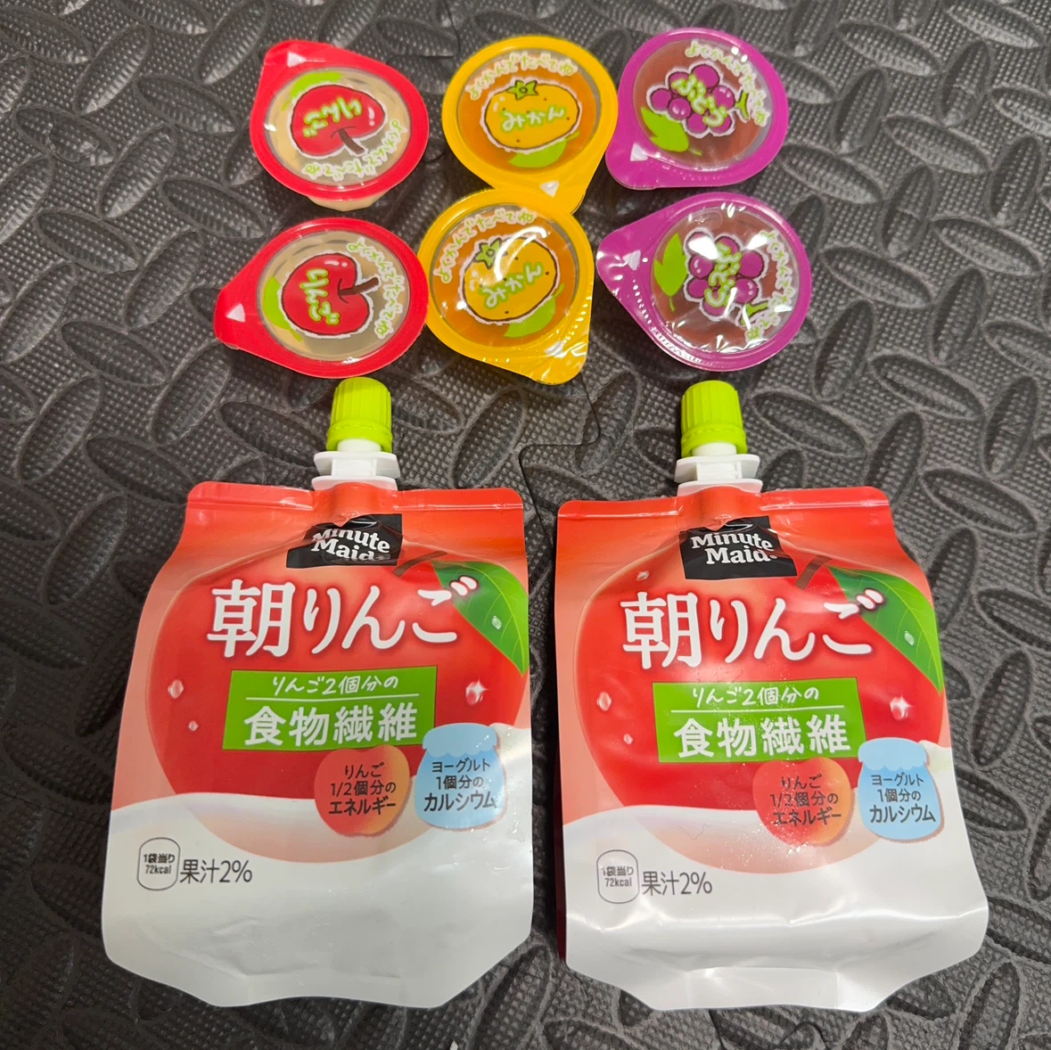 ミニッツメイド 朝りんご ゼリー飲料 2個セット