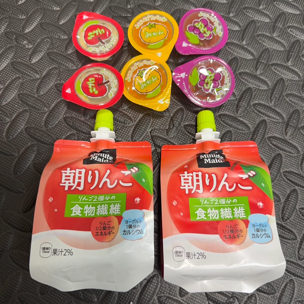 ミニッツメイド 朝りんご ゼリー飲料 2個セット