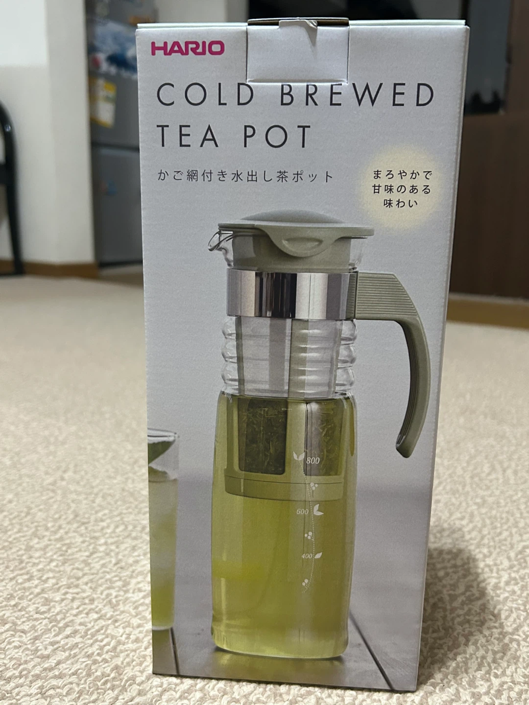 ハリオ かご網付き水出し茶ポット 1200ml【新品未使用品】