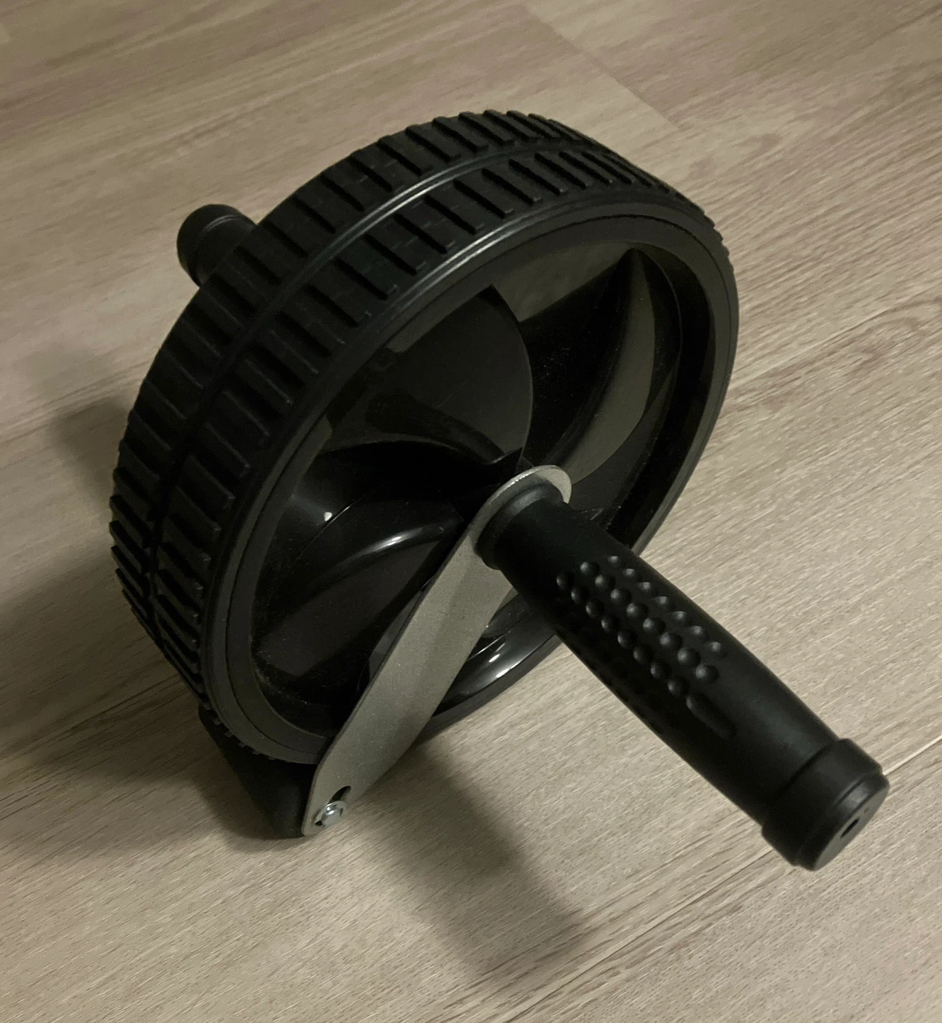 腹筋ローラー エクササイズ器具 ブラック
