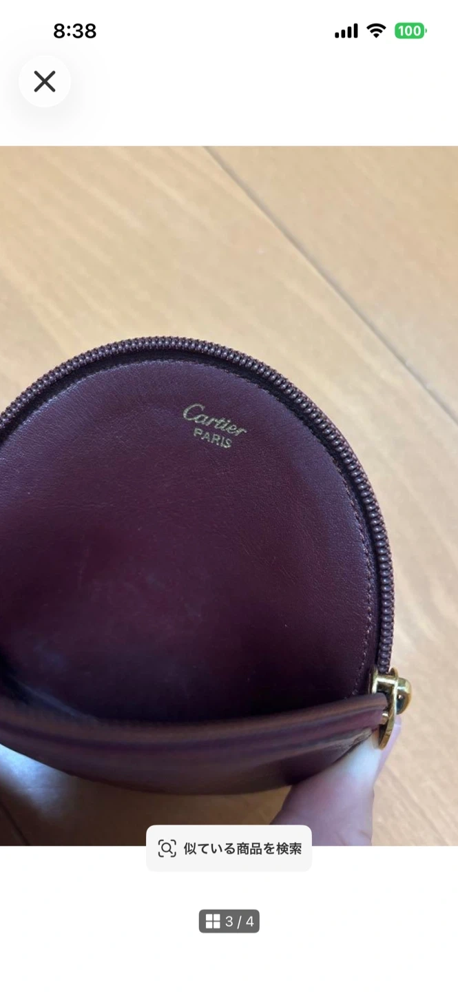 Cartier コインケースの写真3枚目