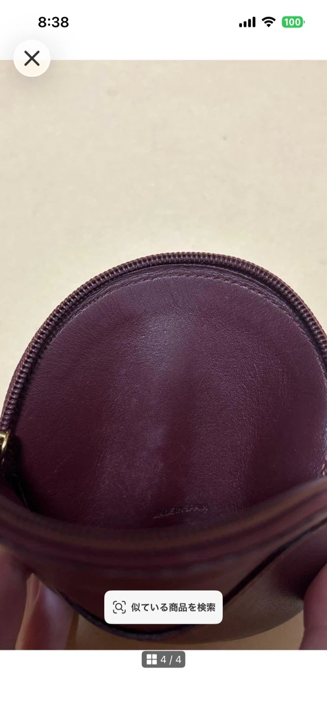 Cartier コインケースの写真4枚目
