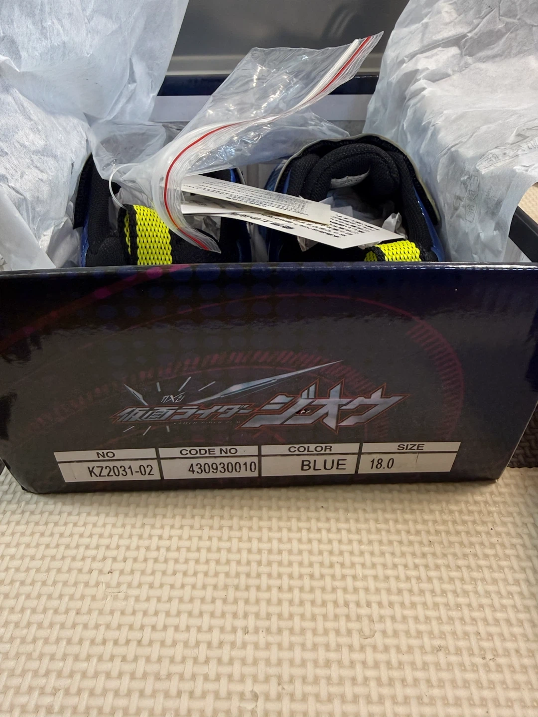 新品未使用 光る靴 18cm 仮面ライダージオウの写真5枚目