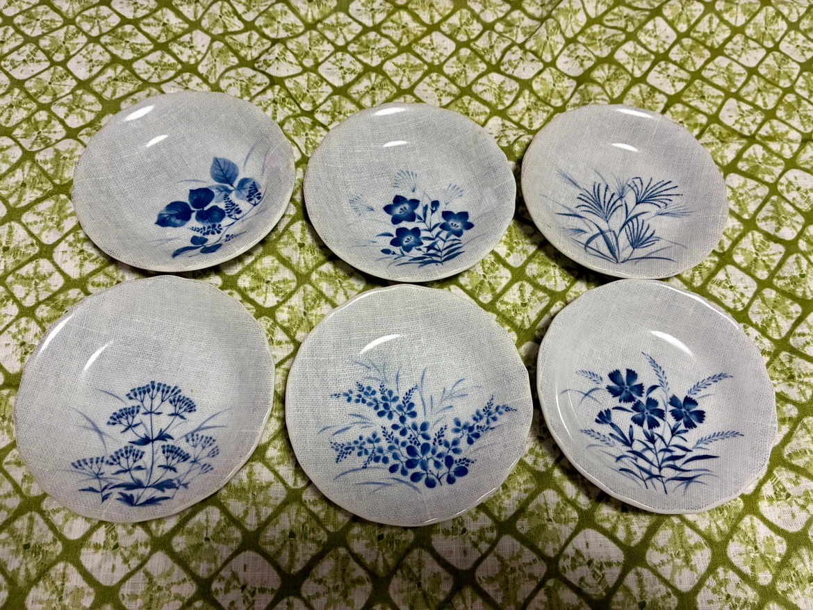 美濃焼　義峰　取皿6枚セット 和食器