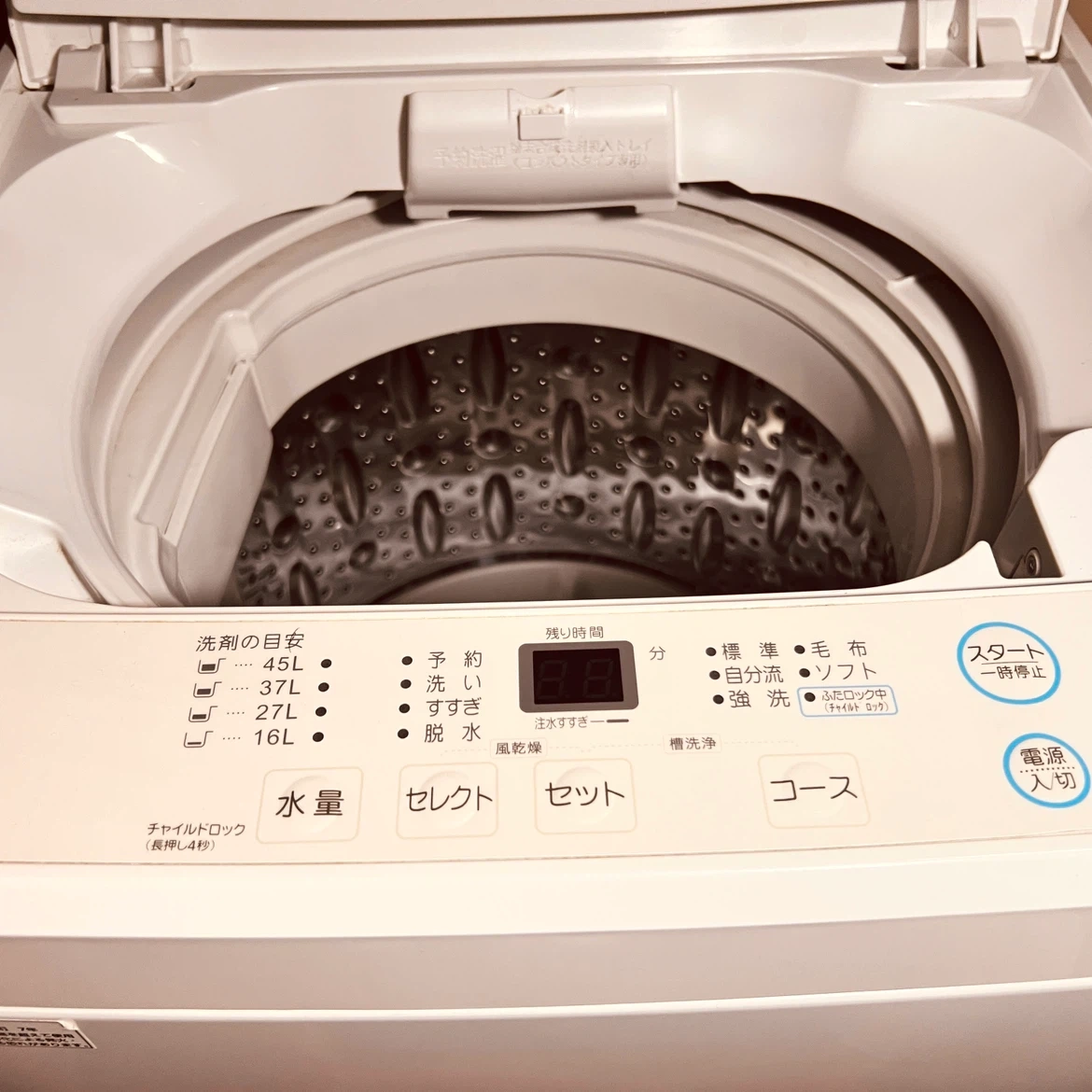 お運び可能【2023年製・美品】5.0kg 洗濯機の写真3枚目