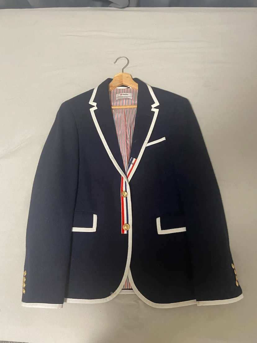 thom browne トムブラウン ジャケット 紺 S