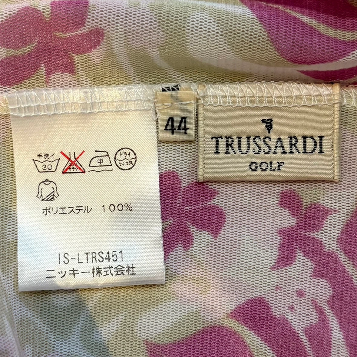 TRUSSARDI GOLF ノースリーブ サイズ44の写真5枚目