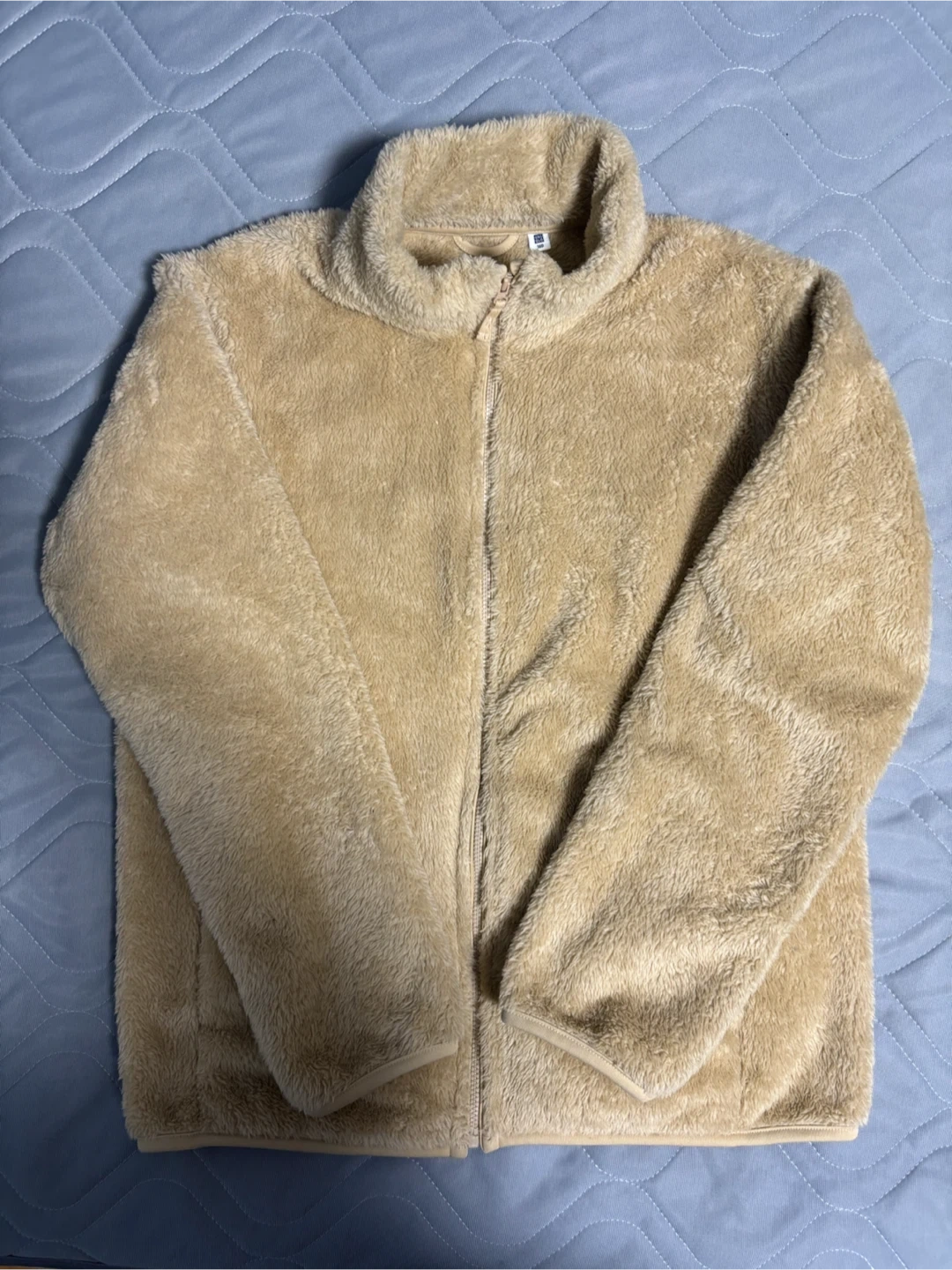 美品⭐️数回着用⭐️ユニクロ キッズ フリースジャケット ベージュ 160