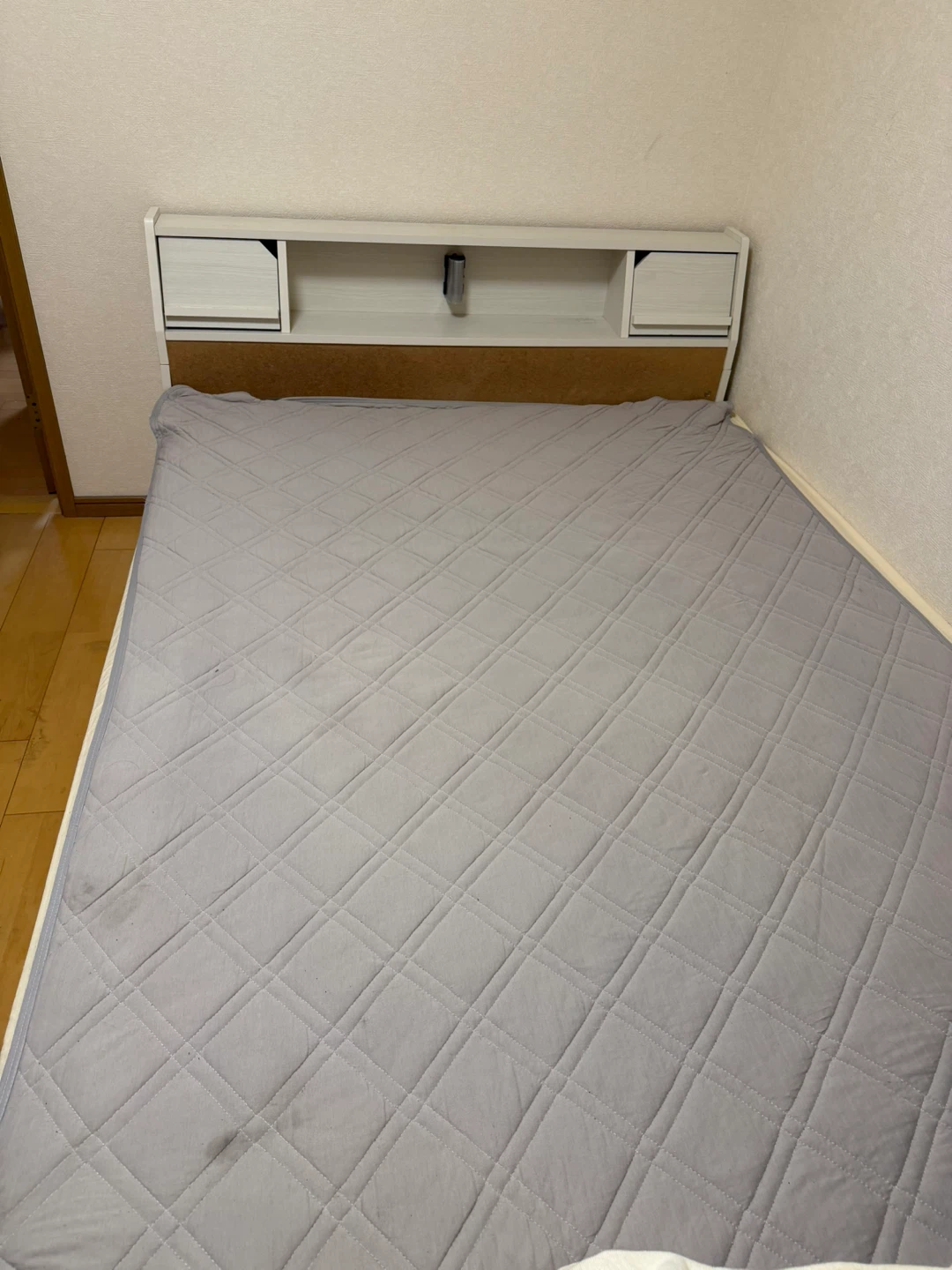 ラシック 収納付きベッド ダブル