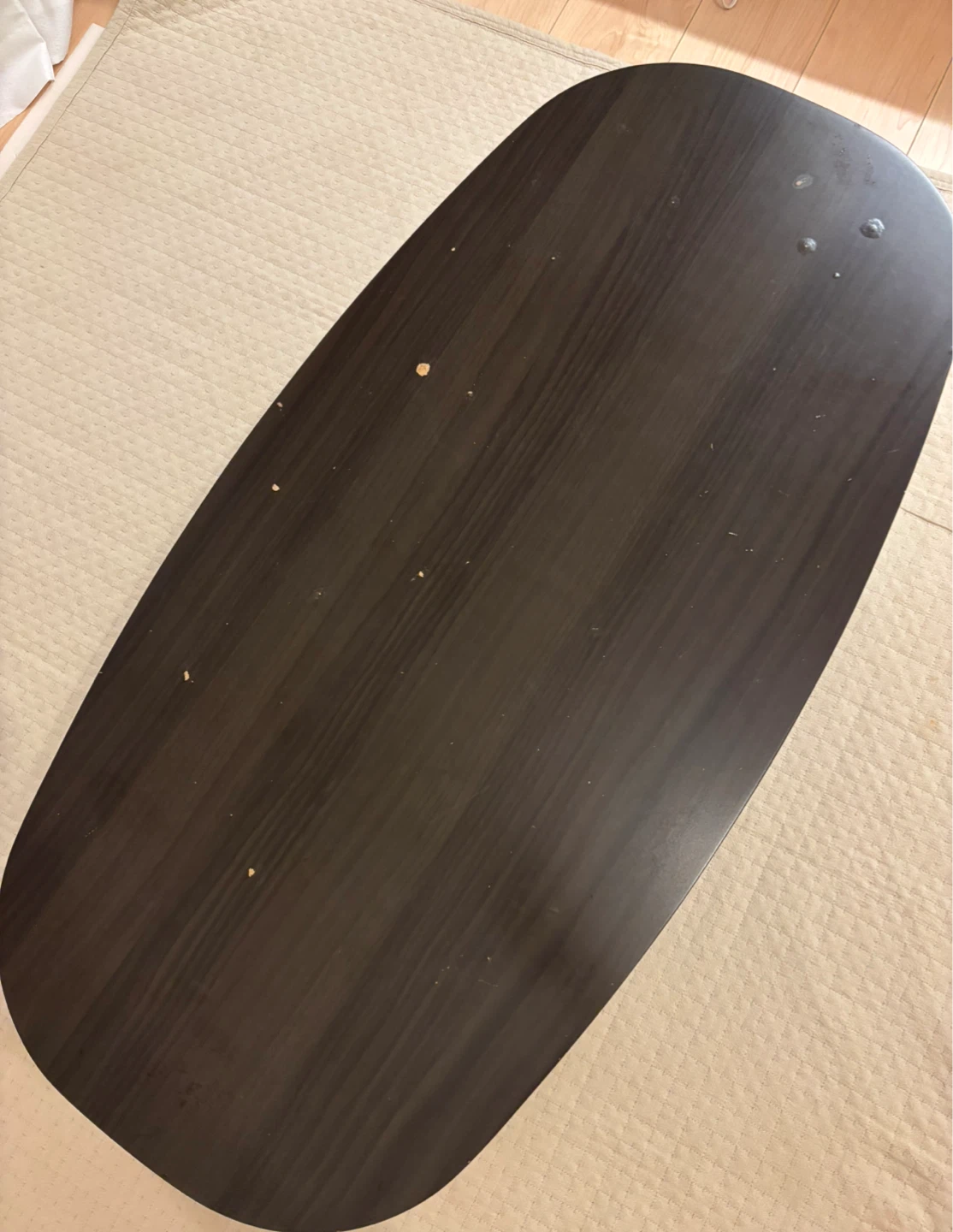 ニトリ 折りたたみテーブル ラポールD 90cmの写真2枚目